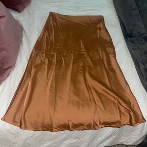 Silk skirt